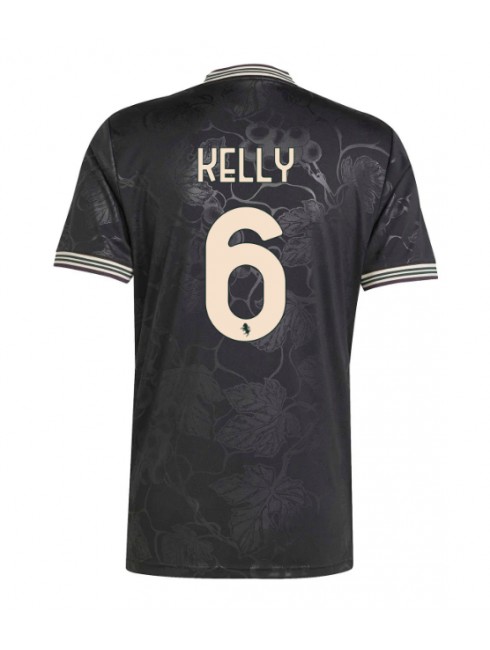 Muži Futbalové oblečenie Juventus Lloyd Kelly #6 2025-26 Krátky Rukáv - Tretina Muži Futbalové oblečenie Juventus Lloyd Kelly #6 2025-26 Krátky Rukáv - Tretina